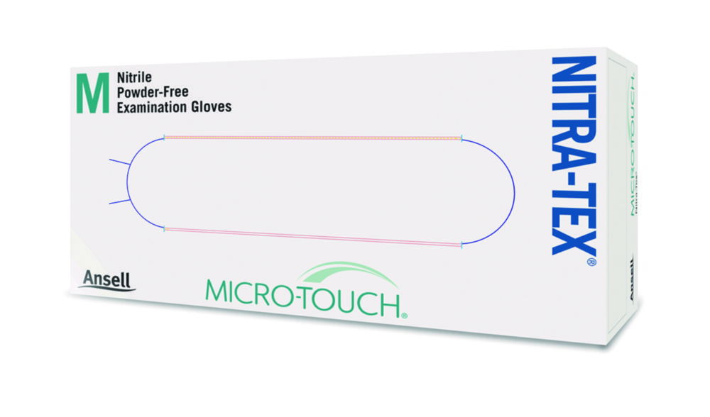 Одноразові рукавички MICRO-TOUCH® Nitra-Tex®, S, 240 мм