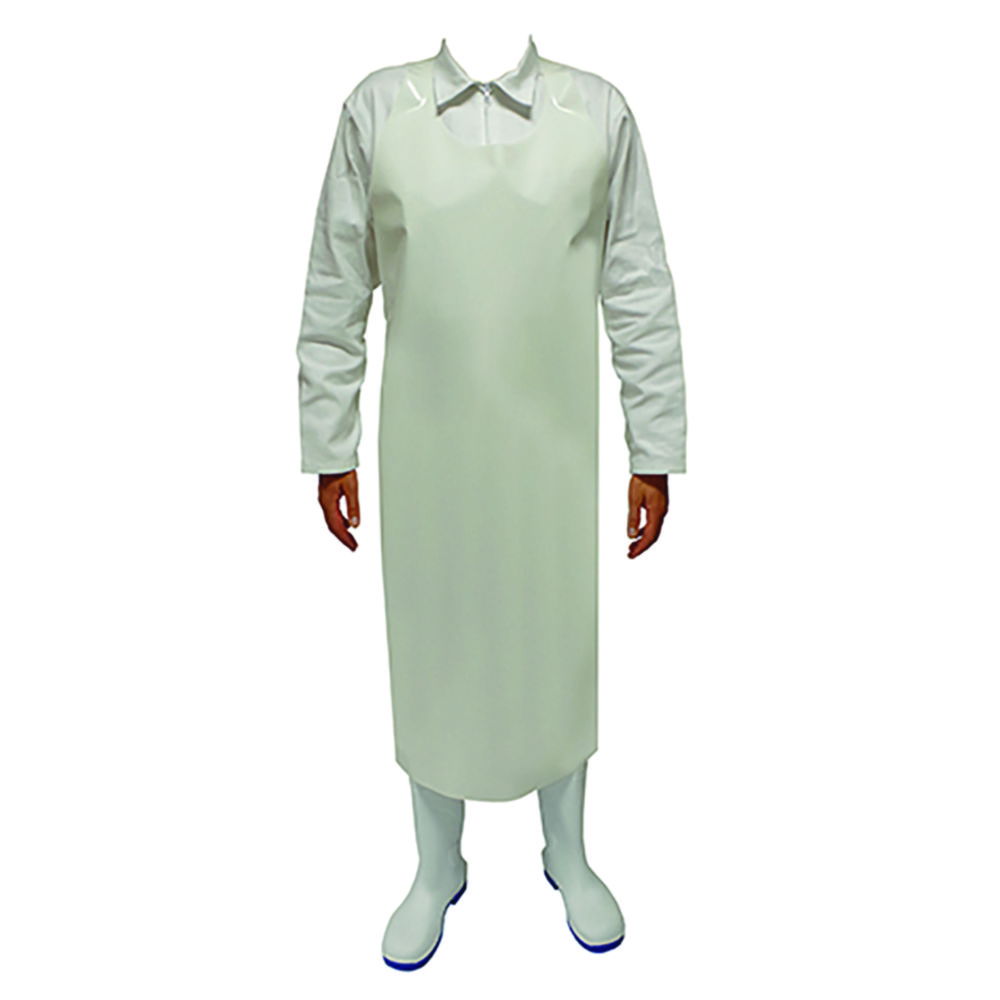 Робочий та хімічний захисний фартух DELTA MONOBLOC, PU, 900 мм, 1450 мм, 900 мм