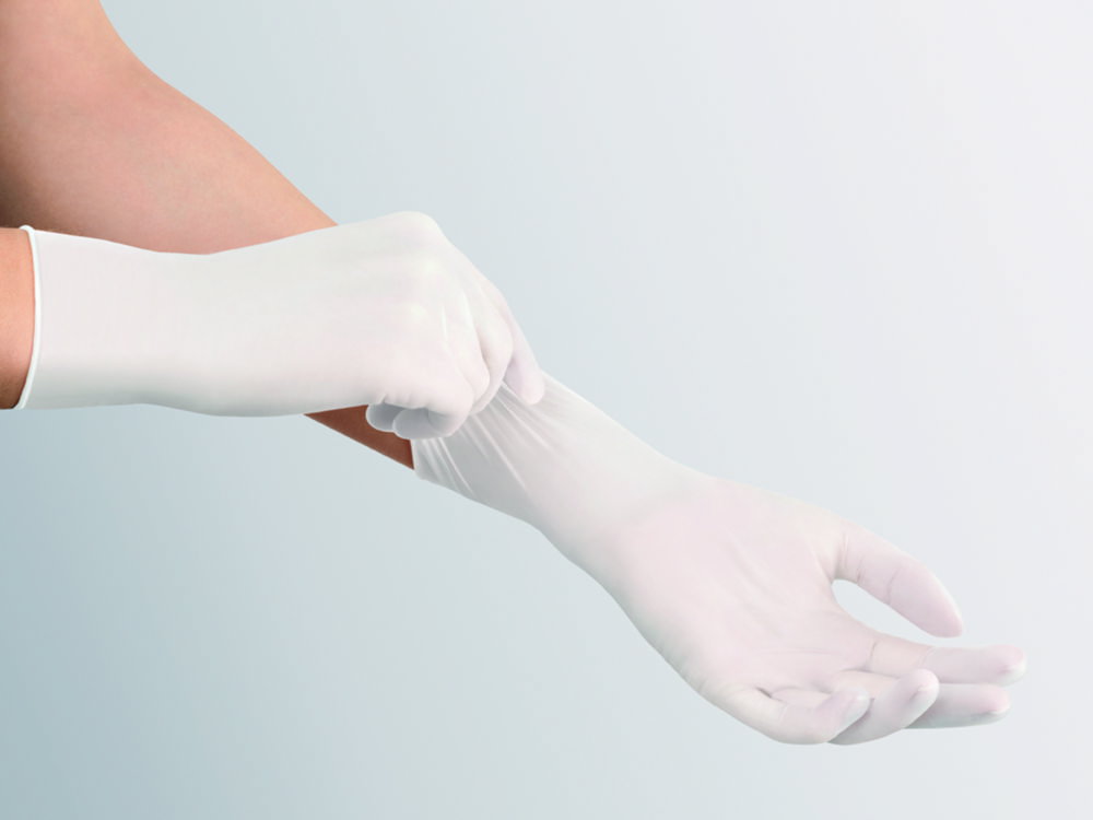 Disposable Gloves Peha-soft® nitrile white, Nitrile, Powder-Free