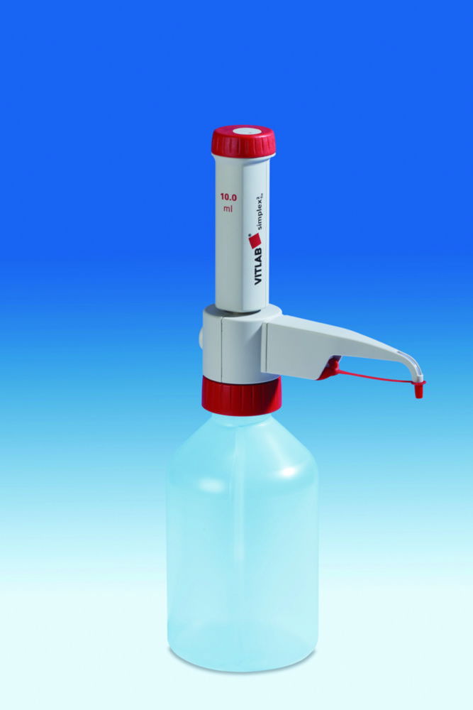 Диспенсери, VITLAB® Simplex 2 Fix, 5,0 мл, 0,1 (≤ CV%)
