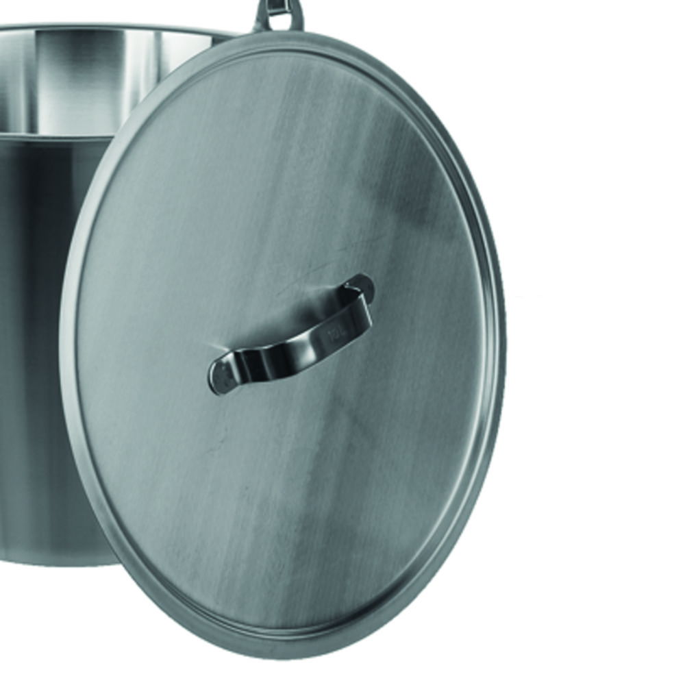 Deckel für Eimer, 18/10-Stahl