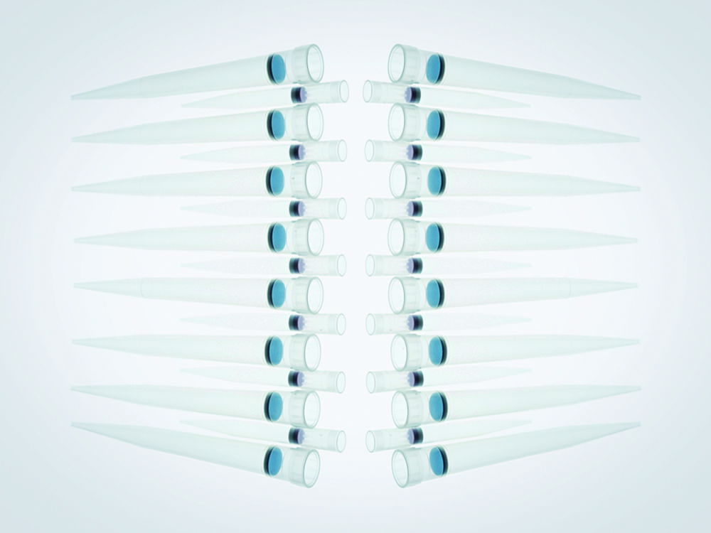 Піпетт Поради ep Dualfilter TIPS ® судово-медичної експертизи ДНК класу, 76 мм, блакитний