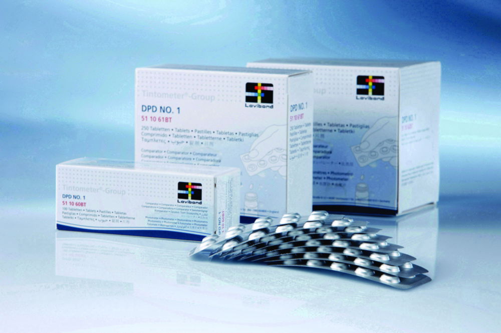 Реактиви фотометрів Lovibond®, Хлор, DPD No. 4, DPD No. 4, Хлор
