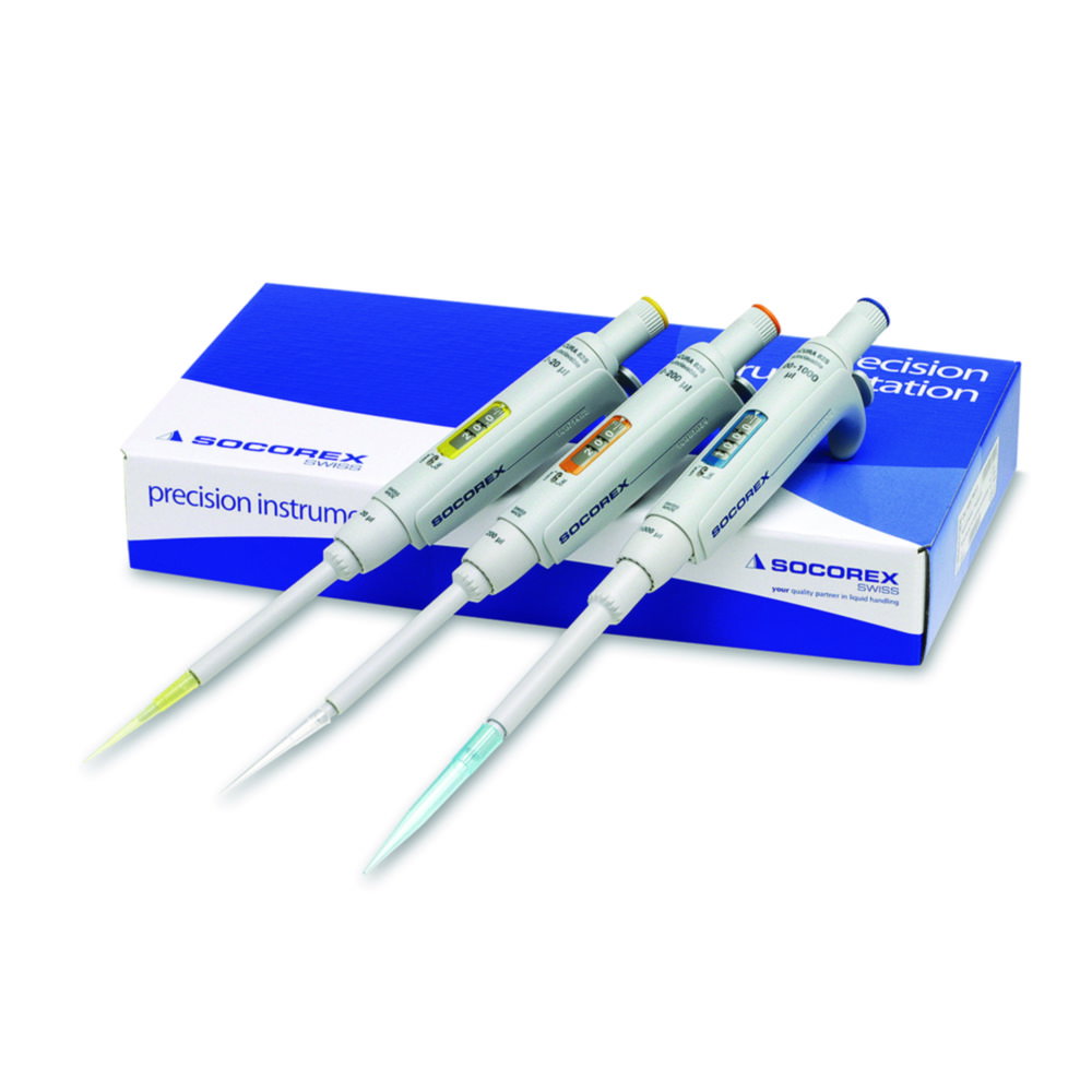 Einkanal-Mikroliterpipetten Acura® manual 825 Triopack™, variabel