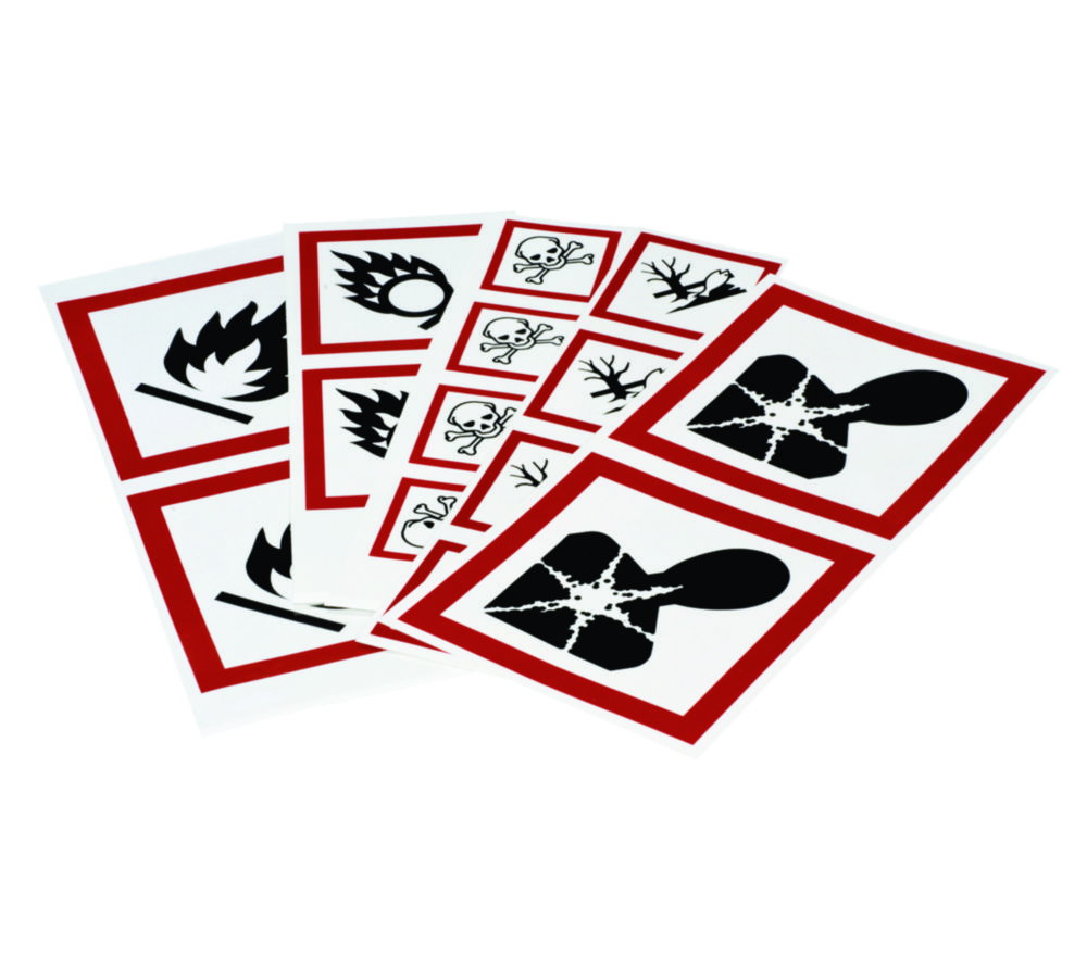 Hazard labels (GHS), card