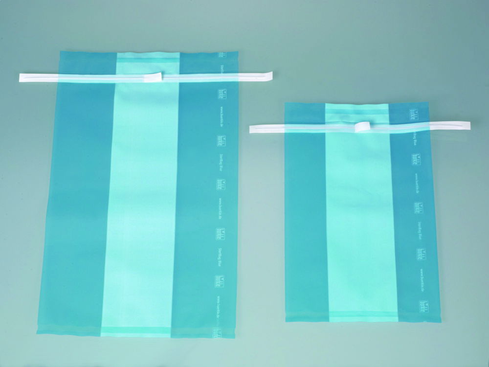 Пакети для зразків SteriBag blue, PE, стерильні, 178 мм, 305 мм