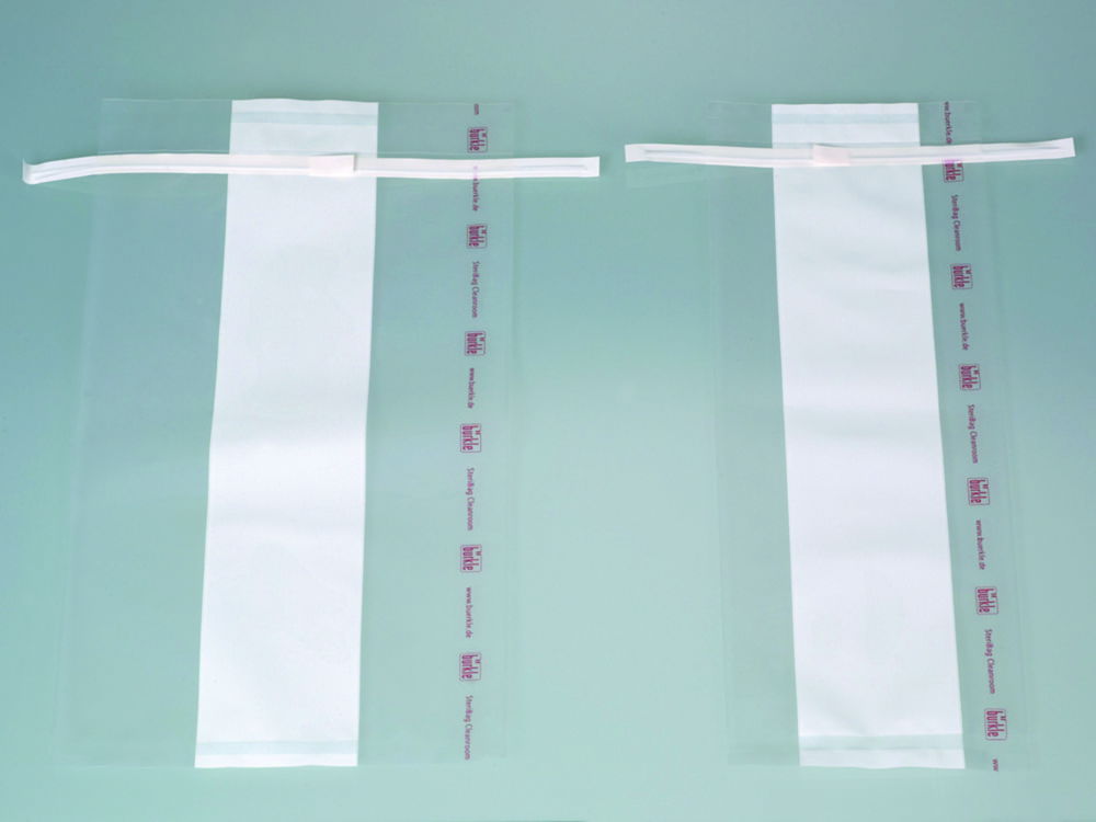 Пакети для зразків SteriBag Cleanroom, PE, стерильні, 178 мм, 305 мм