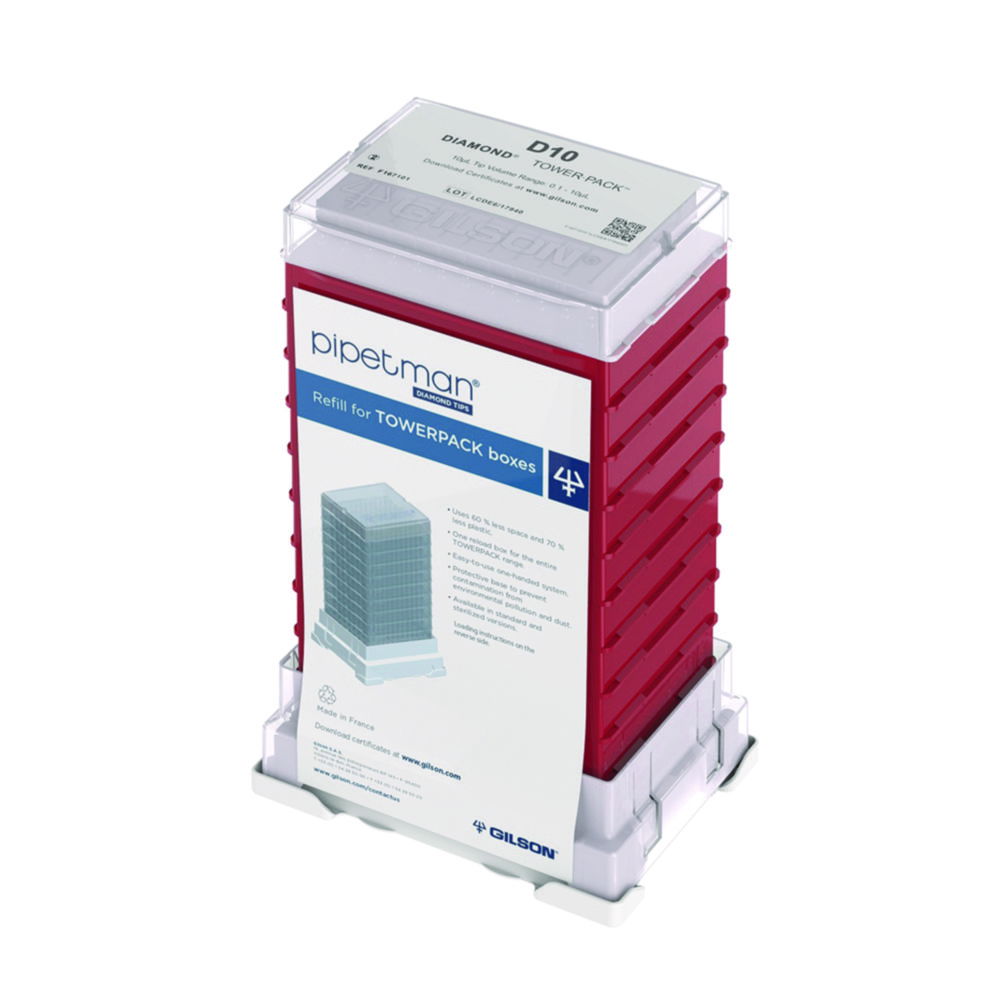 Pipettenspitzen PIPETMAN® DIAMOND Tips, TOWERPACK™