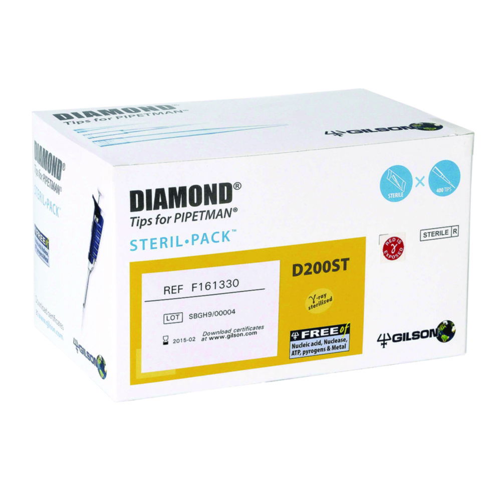 Pipettenspitzen PIPETMAN® DIAMOND Tips, STERILPACK™