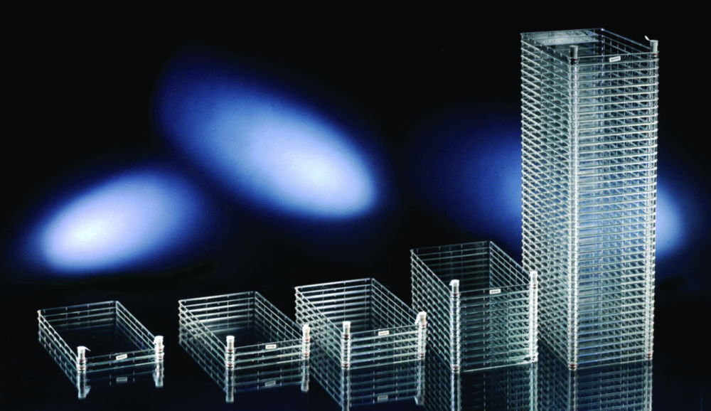 Wannenstapel mit Nunclon™Δ Oberfläche, PS, steril