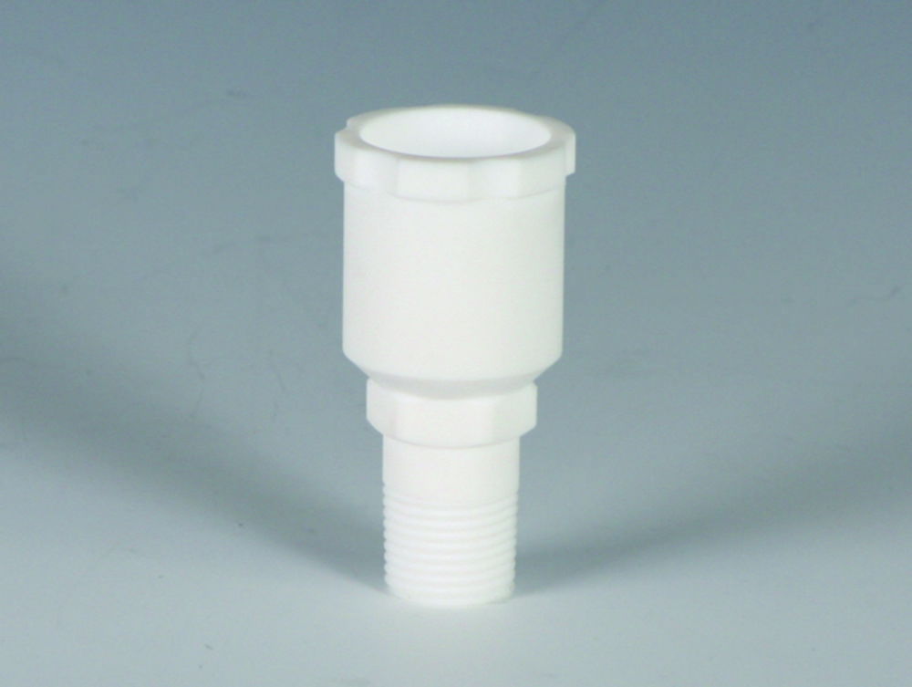 Рознімання з наземним з'єднанням, PTFE для кришки реактора, 45/40 NS, 1''