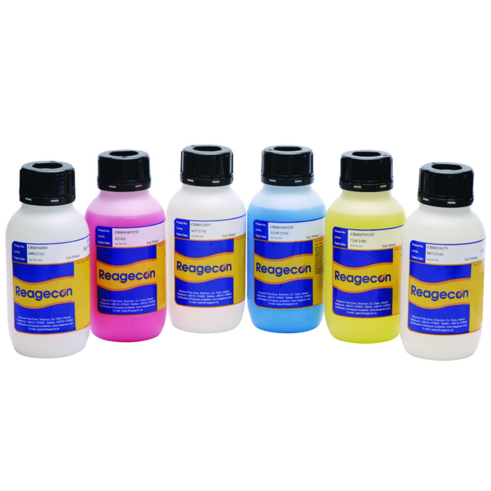 pH-Pufferlösungen bei 20 °C, zertifiziertes Referenzmaterial (CRM)