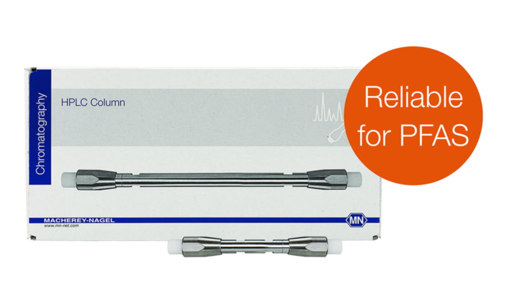 EC analytical HPLC columns, NUCLEODUR PFAS Delay