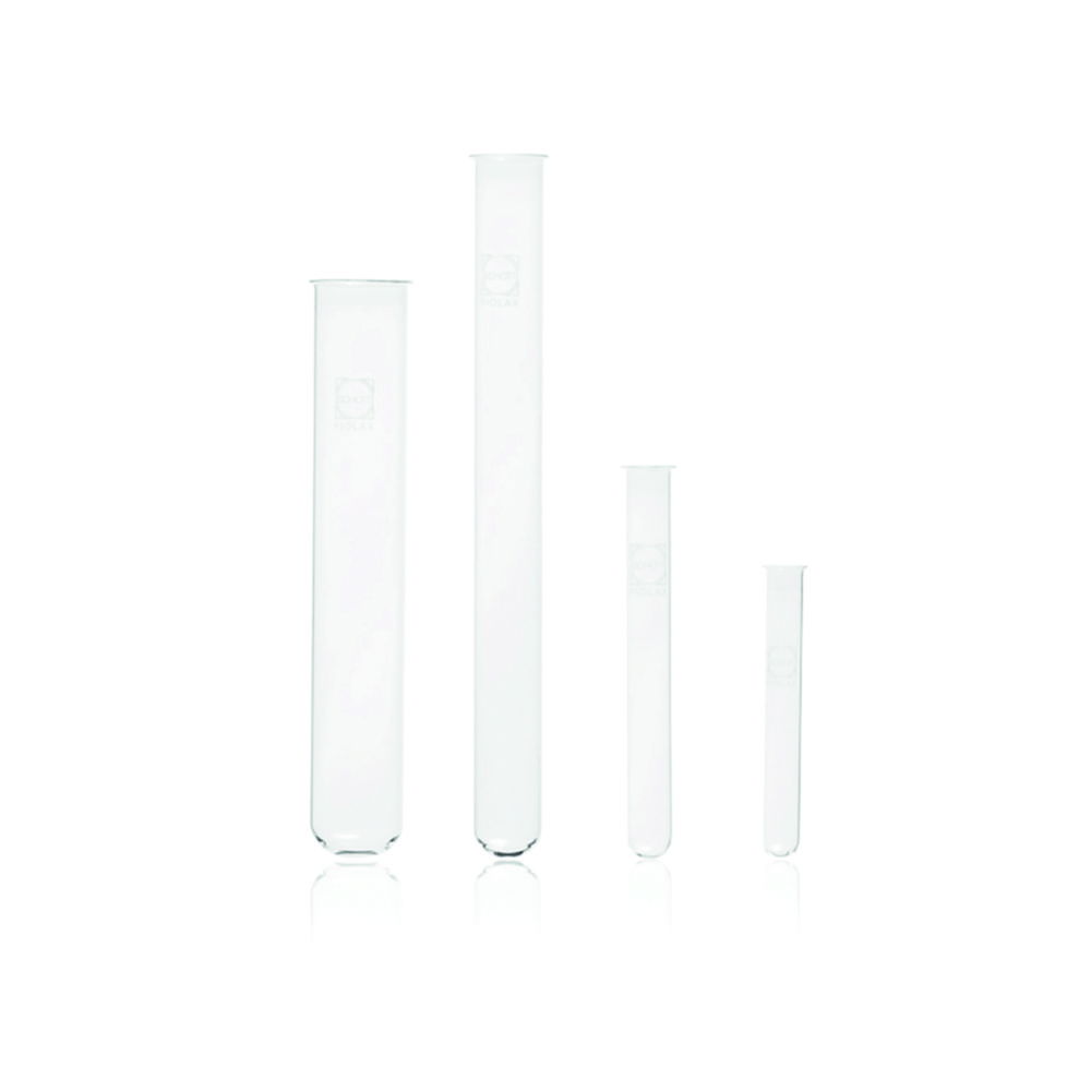 Пробирки, стекло FIOLAX®, 0,7-0,8 мм, 200 мм, 30 мм