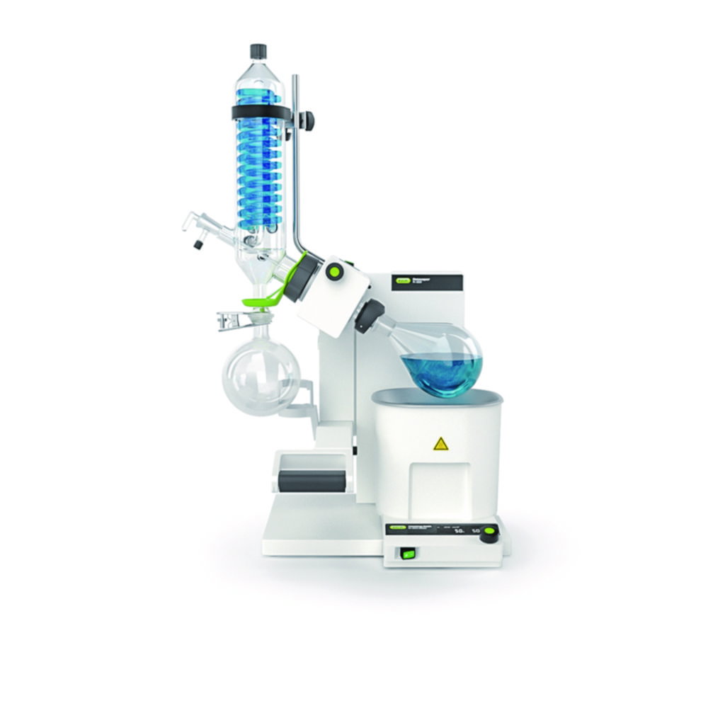 Rotavapor® R-300, con baño calefactor B-301 y condensador vertical