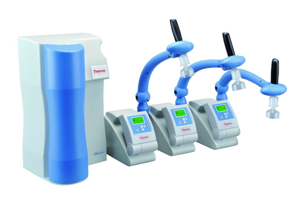 Система для получения ультрачистой воды Barnstead™ GenPure xCAD Plus с отдельными диспенсерами, Plus UV/UF*, Молекулярная биология, ПЦР, ДНК, исследования in vitro, моноклональные антитела, клеточные 