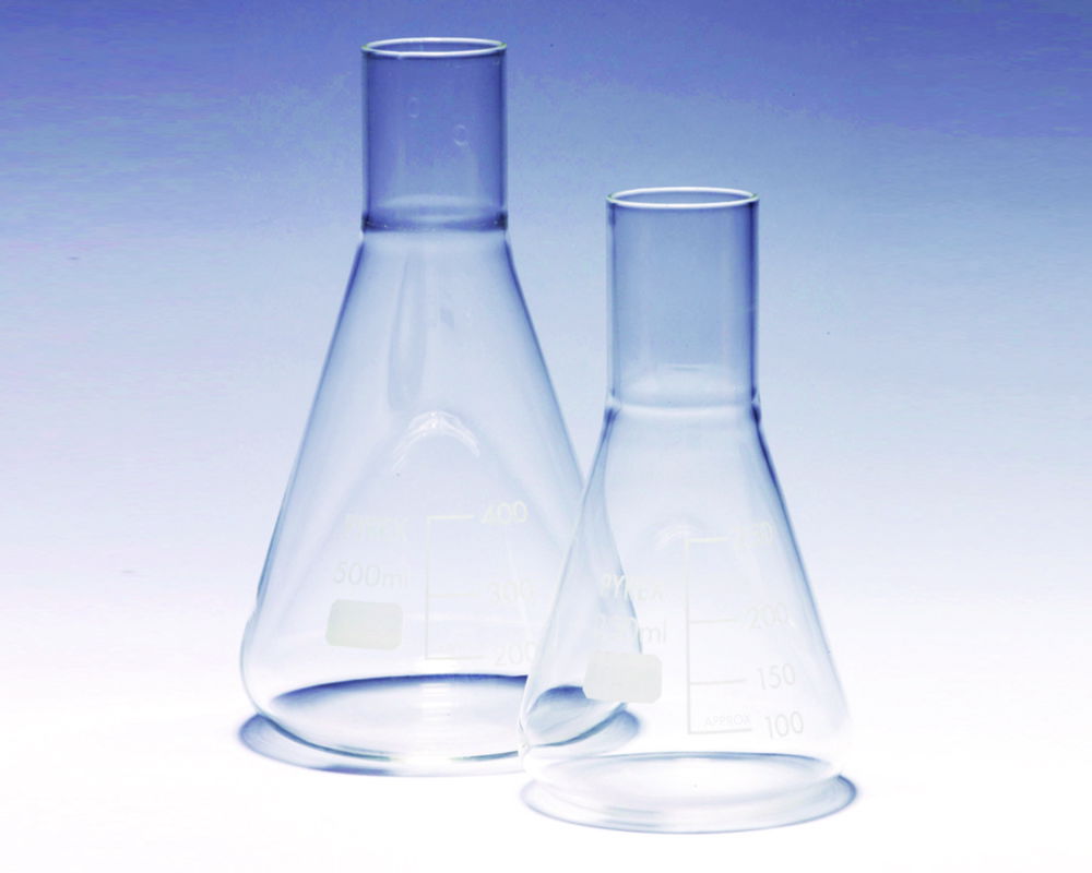 Культуральні колби, боросилікатне скло Pyrex®, 38 мм, 166 мм