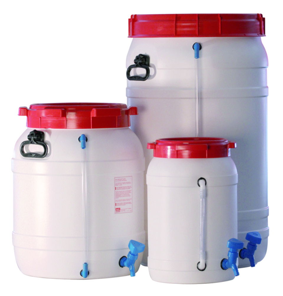 Бочки з широкою горловиною, HDPE