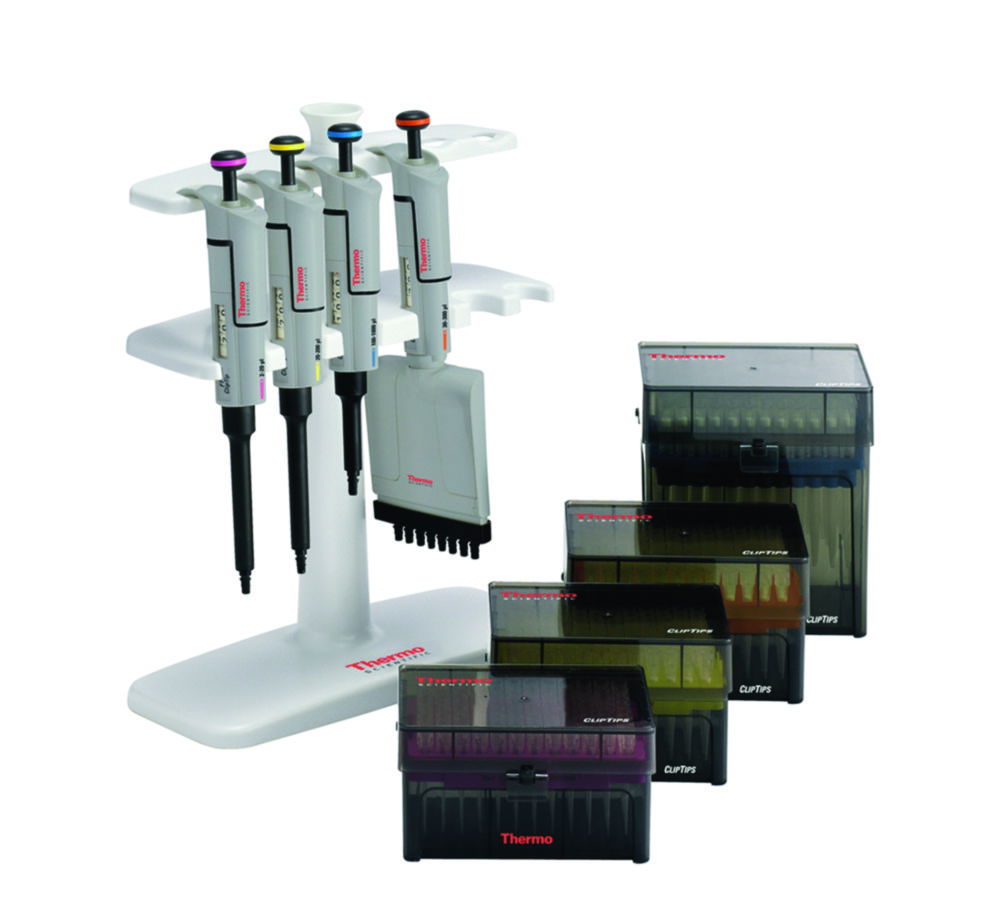 Одноканальні мікролітрові піпетки F1-ClipTipTM GLP Kits, змінний об'єм, F1-ClipTip™ GLP Kit 2