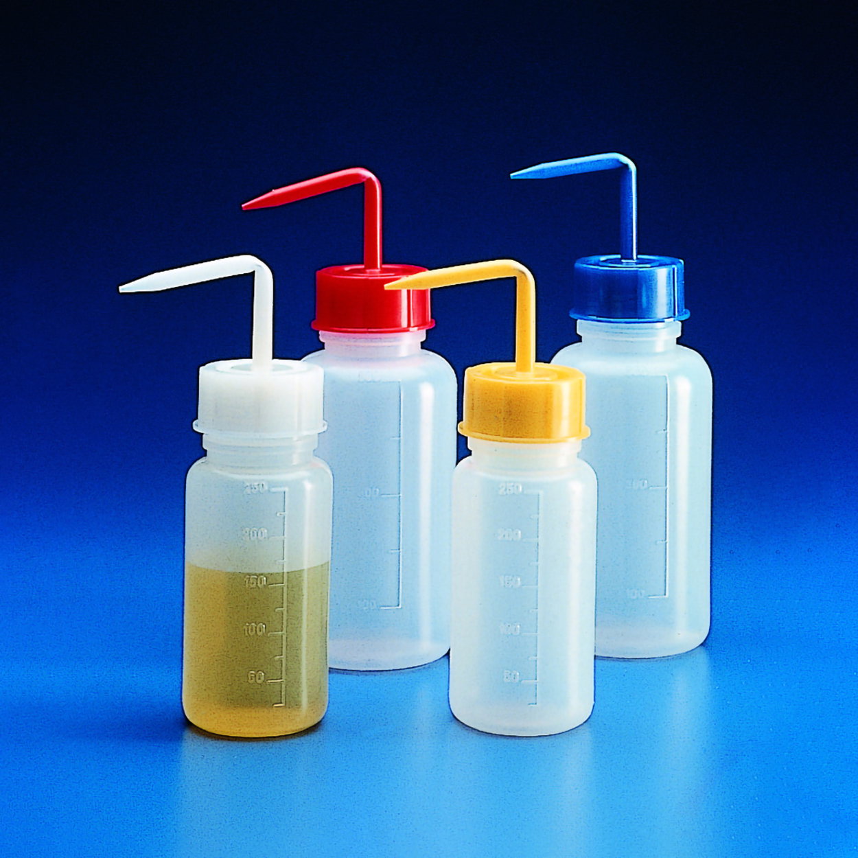 Wash bottles, PE
