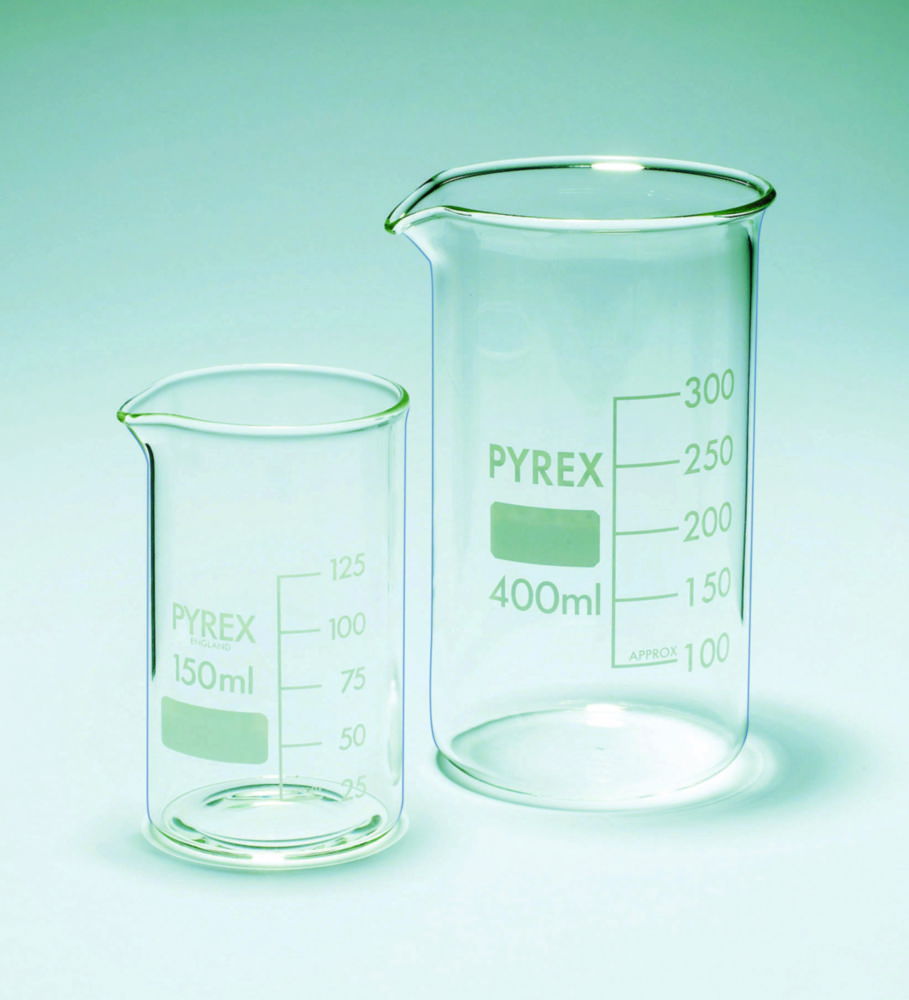 Склянки, високі, Pyrex®, +, мл, високі, Pyrex®, 50 мл