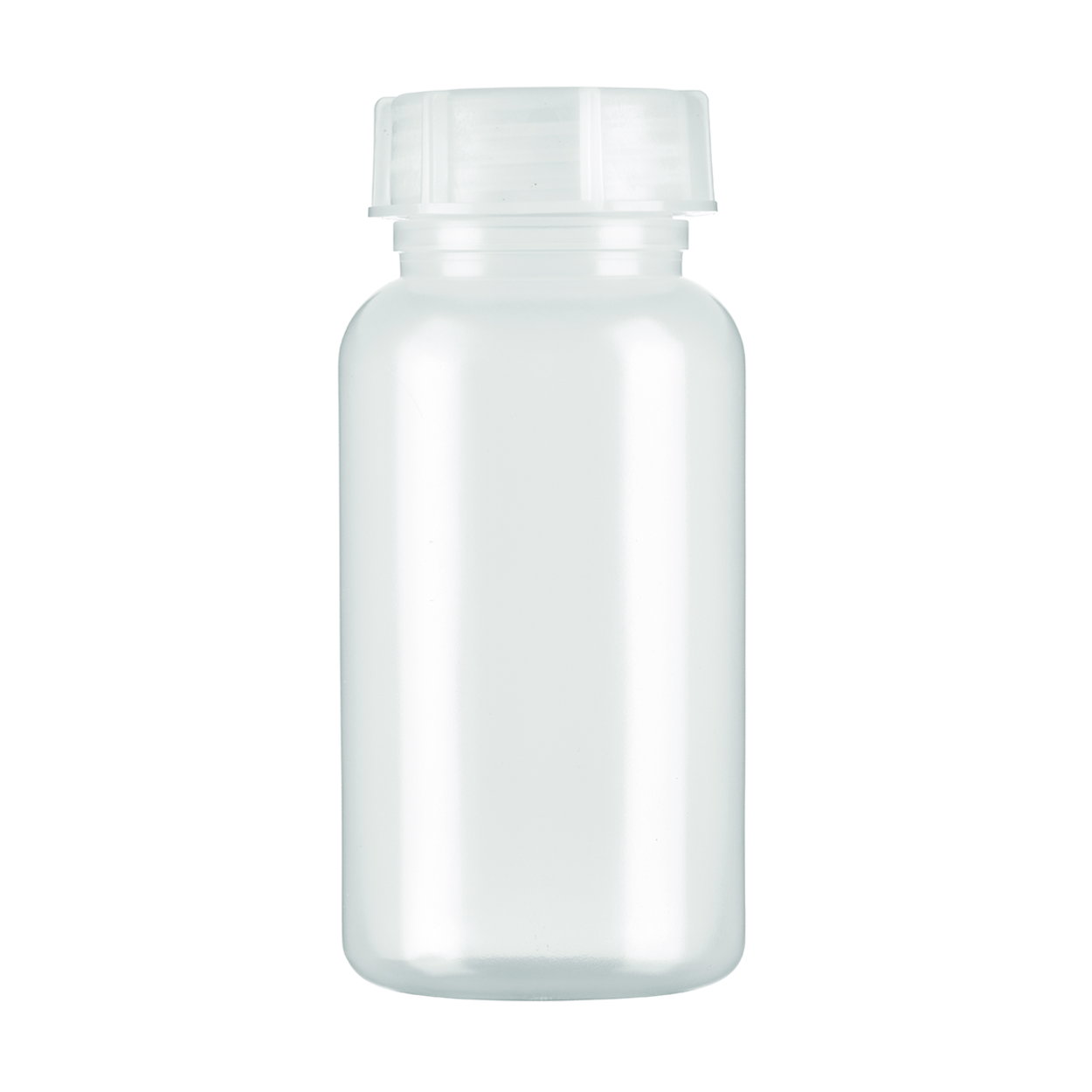 Wide mouth bottles series 303, with closure, LDPE, pack of 1